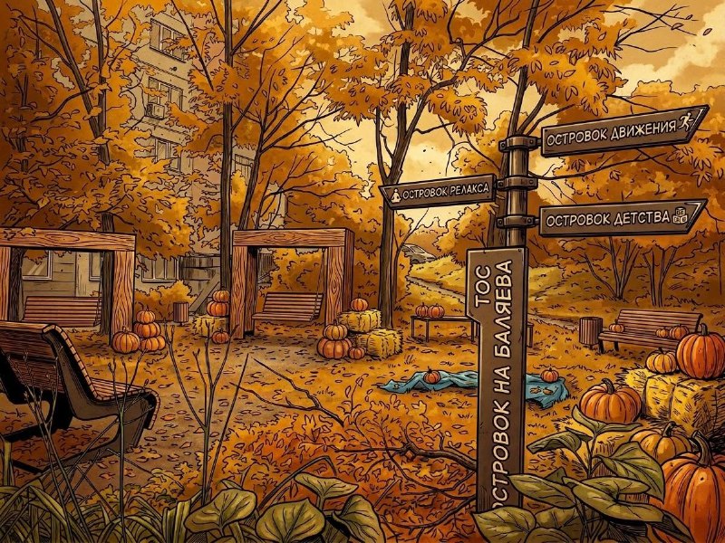 Осенний пикник в нашем дворе! Приглашаем всех жителей! 🍂